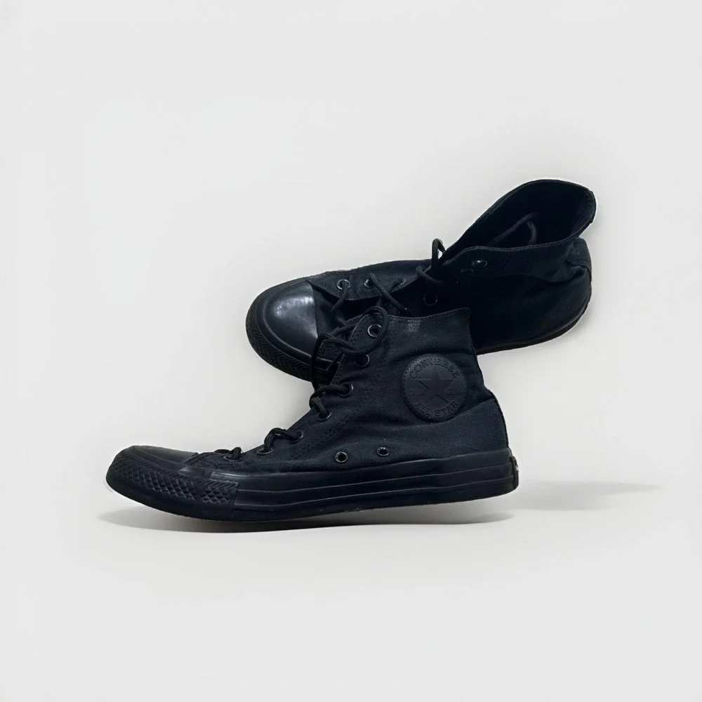 Converse Chuck Taylor All Star Womens Triple Black Size 8 High Top Shoes